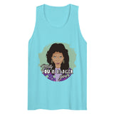 Molly You in Danger Girl (Tank Top) - Pacific Blue