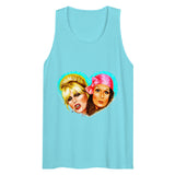 Debut garment mockup | I Don’t do Casual Darling (Tank Top) | Pacific Blue