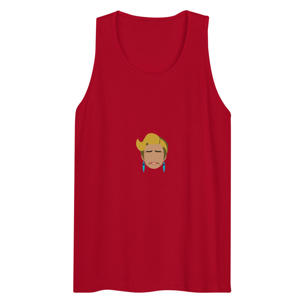 Strangers Blank (Tank Top) - Red