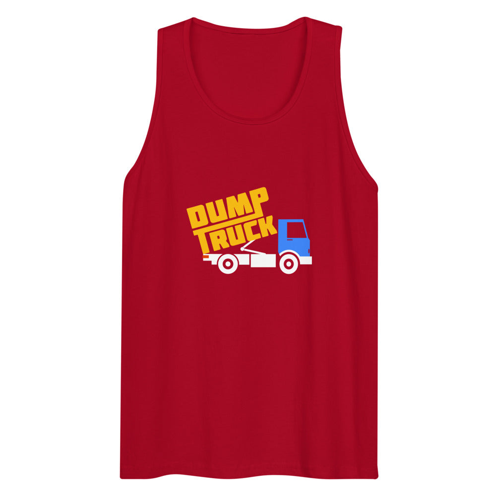 Dump Truck (Tank Top) - Red