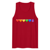 Devil Made Me Do It (Tank Top) - Red