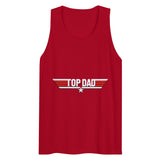 Top Dad/Daddy/Zad/Zaddy (Tank Top) - Red