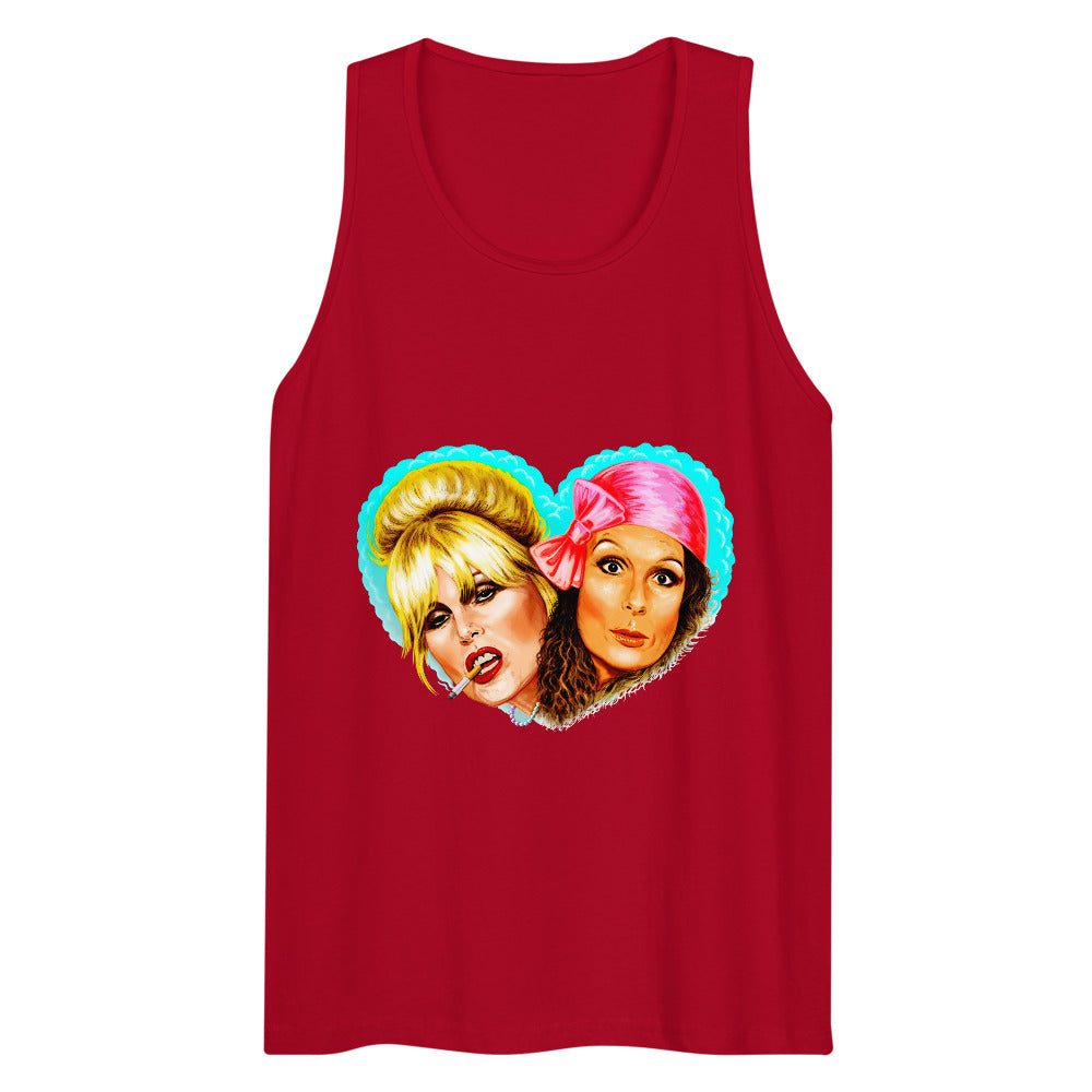 Debut garment mockup | I Don’t do Casual Darling (Tank Top) | Red
