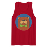Debut garment mockup | Otter than Most (Tank Top) | Red