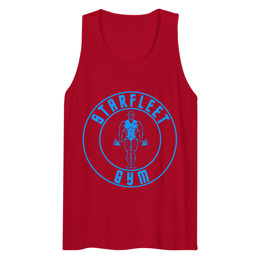 Debut garment mockup | Starfleet Gym (Tank Top) | Red