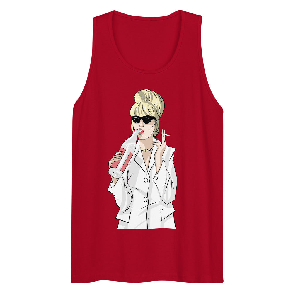Debut garment mockup | Patsy (Tank Top) | Red