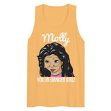 Debut garment mockup | Molly You in Danger Girl (Tank Top) | Squash