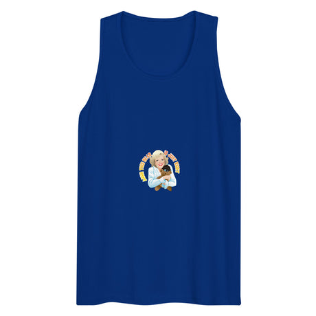 This Bear is Just Right (Tank Top) - Team Royal