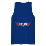 Top Dad/Daddy/Zad/Zaddy (Tank Top) - Team Royal