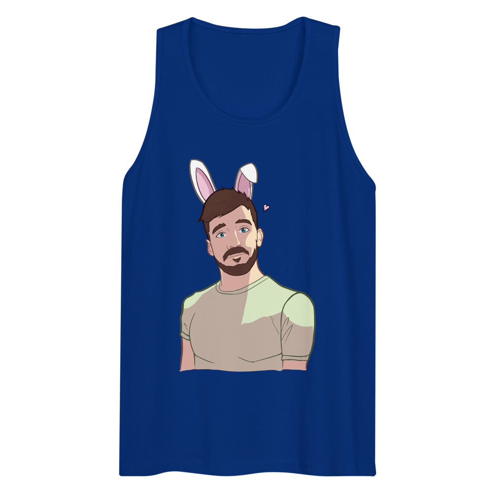 I'm a Bunny, Duh! (Tank Top) - Team Royal