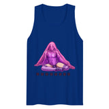 Debut garment mockup | Bless Me Daddy (Tank Top) | Team Royal