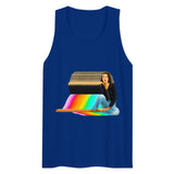 Debut garment mockup | Dion Stop Believin' (Tank Top) | Team Royal