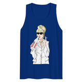 Debut garment mockup | Patsy (Tank Top) | Team Royal