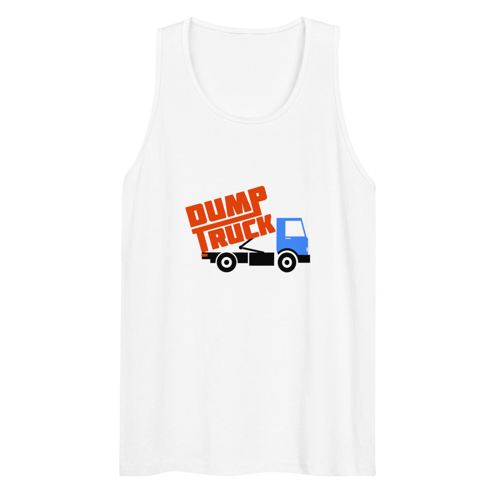 Dump Truck (Tank Top) - White