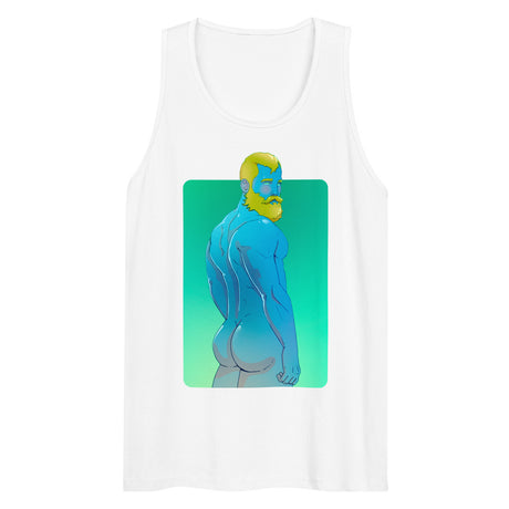 Scandinavian Tan (Tank Top) - White