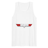 Top Dad/Daddy/Zad/Zaddy (Tank Top) - White