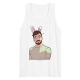 I'm a Bunny, Duh! (Tank Top) - White