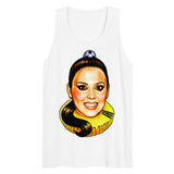 Debut garment mockup | Baby Got Track-Suit (Tank Top) | White