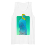 Debut garment mockup | Scandinavian Tan (Tank Top) | White