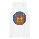 Debut garment mockup | Otter than Most (Tank Top) | White