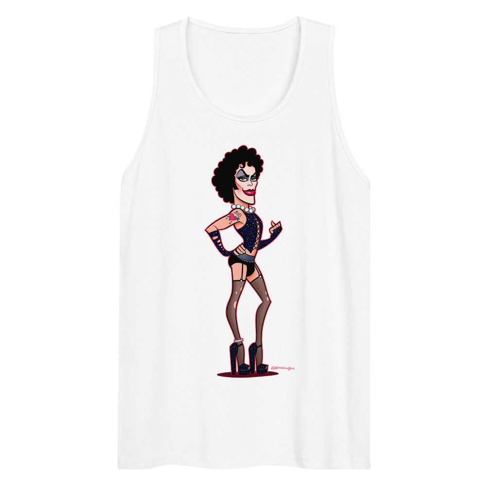 Debut garment mockup | Transylvanian (Tank Top) | White