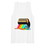 Debut garment mockup | Dion Stop Believin' (Tank Top) | White