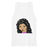Debut garment mockup | Molly You in Danger Girl (Tank Top) | White