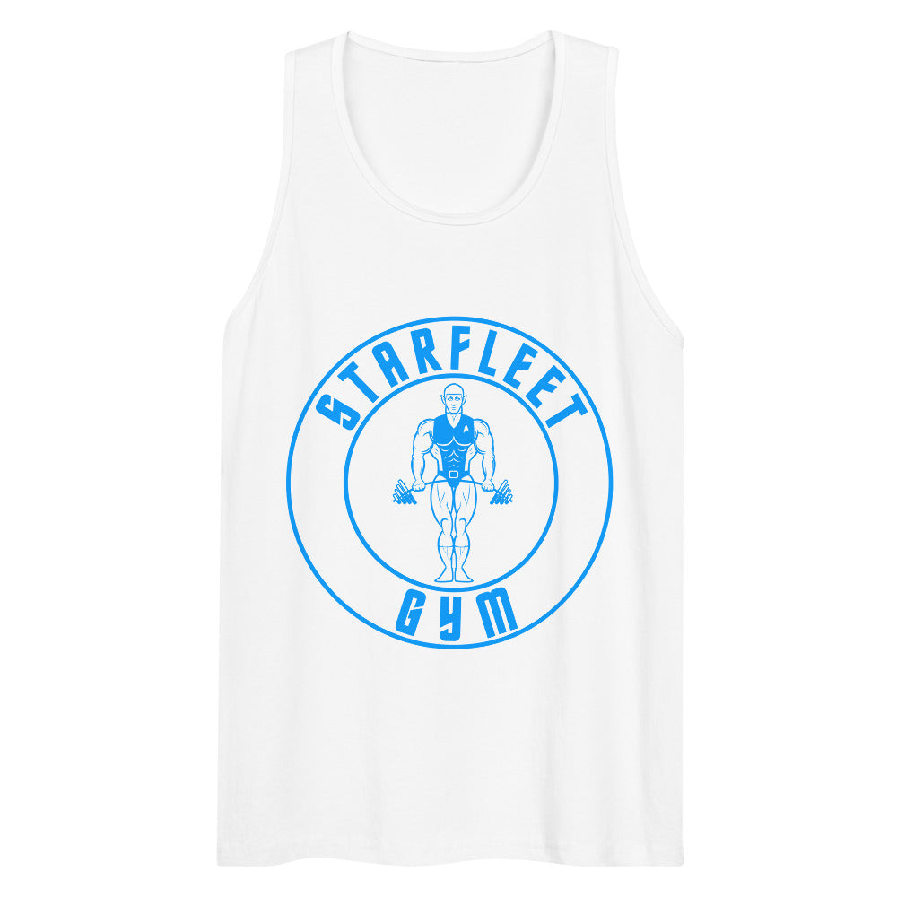 Debut garment mockup | Starfleet Gym (Tank Top) | White