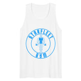 Debut garment mockup | Starfleet Gym (Tank Top) | White