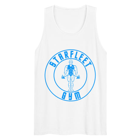 Debut garment mockup | Starfleet Gym (Tank Top) | White