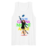 Debut garment mockup | You're Gonna Make It (Tank Top) | White