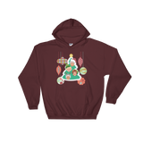 A Golden Christmas (Hoodie)-Christmas Hoodies-Swish Embassy