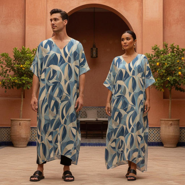 Abstract Lines (Kaftan)-Kaftan-Swish Embassy