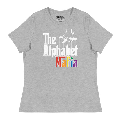 Alphabet Mafia (Women's Relaxed T-Shirt)-Women's T-Shirts-Swish Embassy