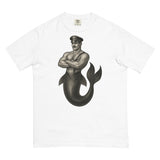 Art Deco Merman (Boxy Tee)-Boxy T-Shirt-Swish Embassy