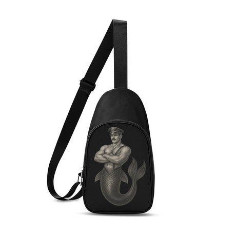 Art Deco Merman (Sling Bag)-Sling Bag-Swish Embassy