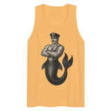 Art Deco Merman (Tank Top)-Tank Top-Swish Embassy