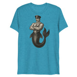 Art Deco Merman (Triblend)-Triblend T-Shirt-Swish Embassy