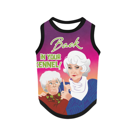 Back in Your Kennel (Pet Shirt)-Pet Shirt-Swish Embassy