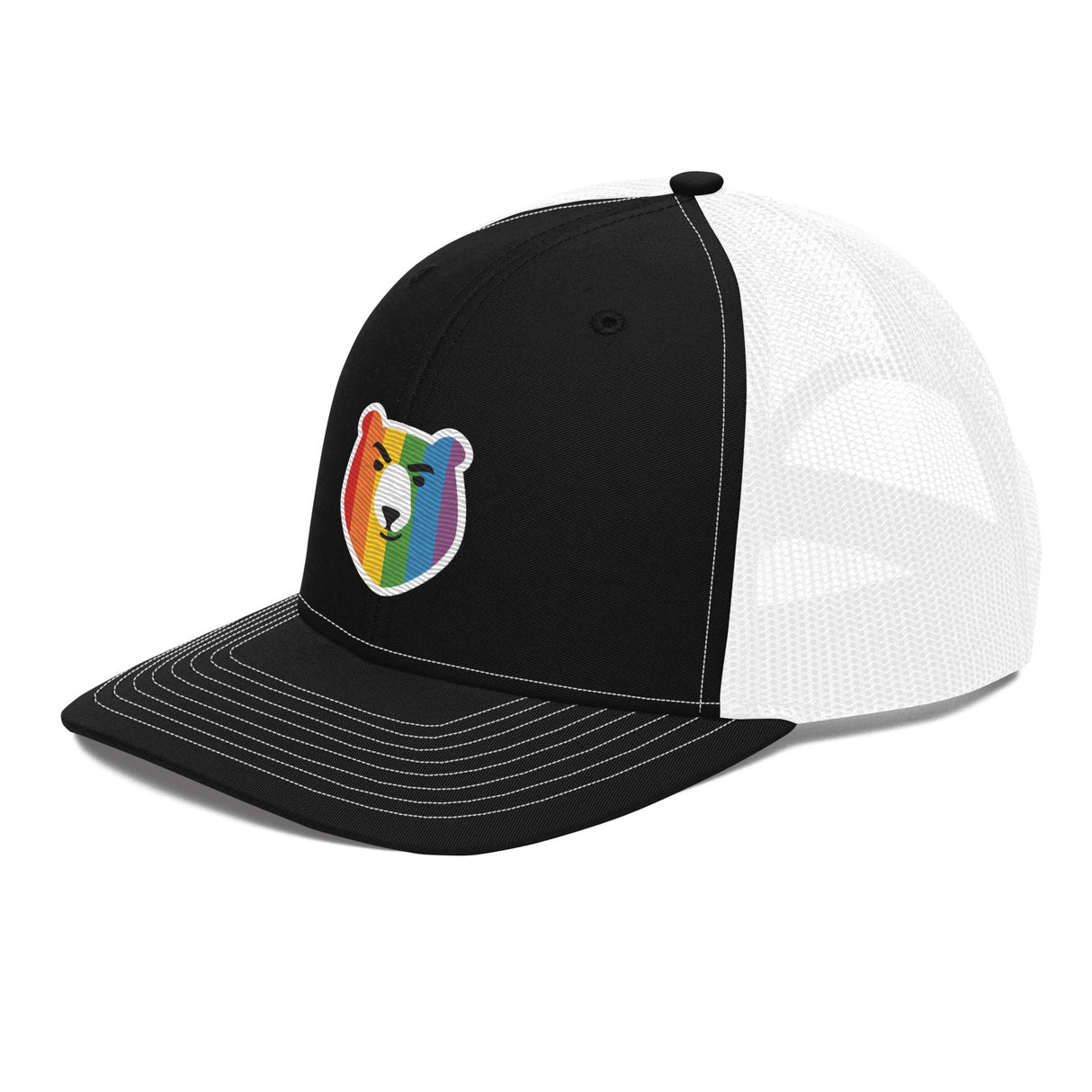 Bear Face Rainbow (Headwear)-Headwear-Swish Embassy