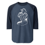 Bikini Cowboy (Raglan) - Heather Denim/Navy