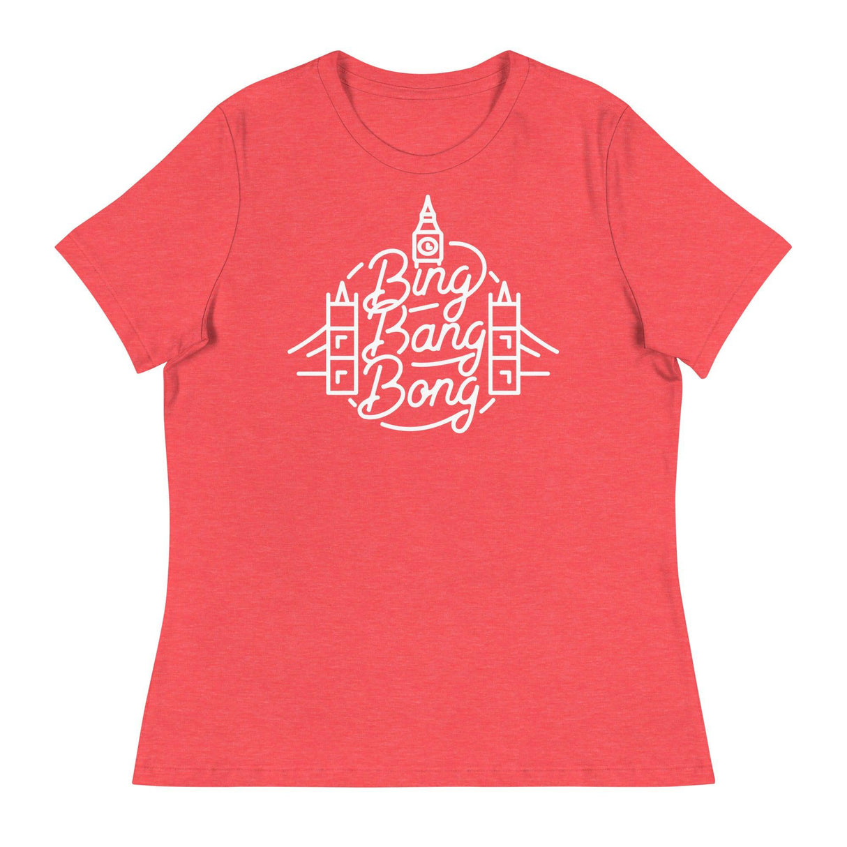 Bing Bang Bong (Women's Relaxed T-Shirt)-Women's T-Shirts-Swish Embassy