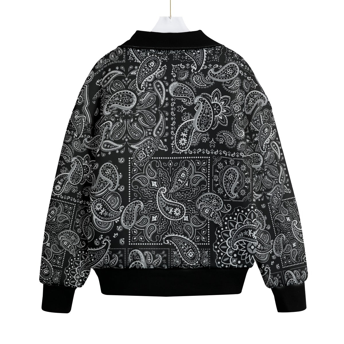 Black Hanky (Fleece Jacket)-Fleece Jacket-Swish Embassy