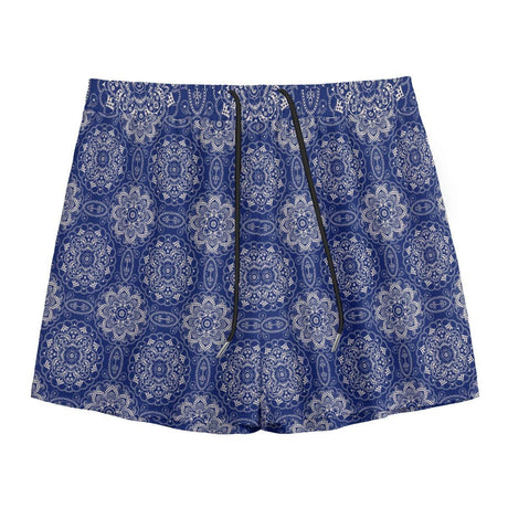 Blue Mendala (Shorts)-Shorts-Swish Embassy
