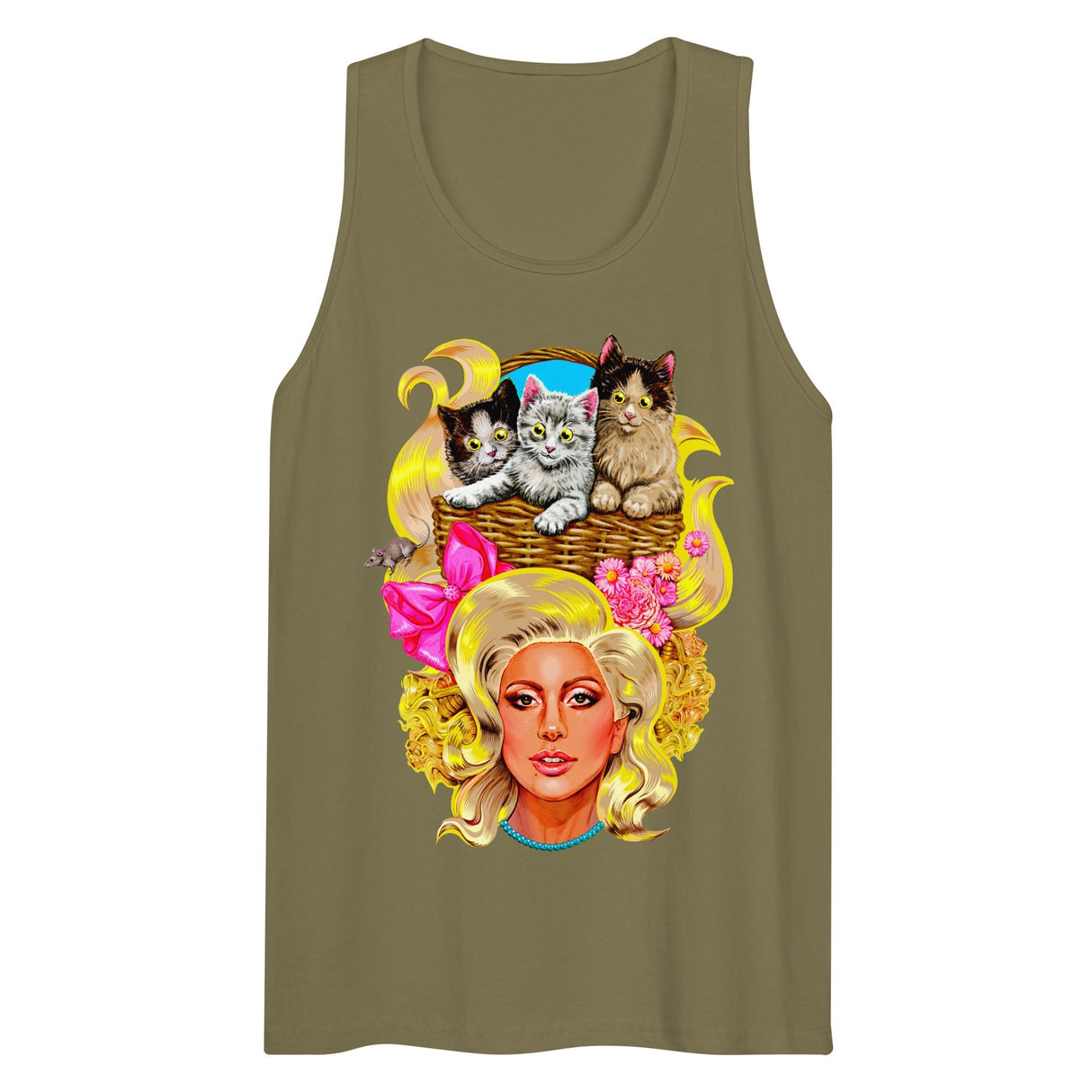 Born This Purrfect (Tank Top)-Tank Top-Swish Embassy