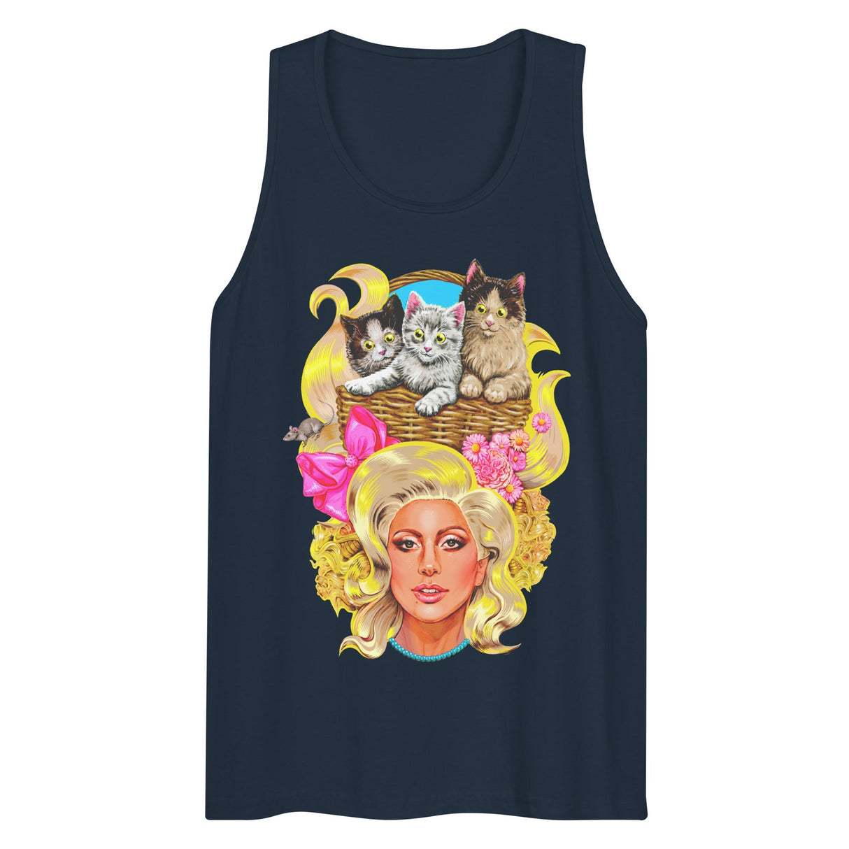 Born This Purrfect (Tank Top)-Tank Top-Swish Embassy