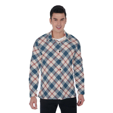 Boy Next Door (Long Sleeve Button Shirt)-Long Sleeve Button Shirts-Swish Embassy