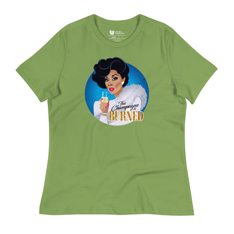 Burned (Women's Relaxed T-Shirt)-Women's T-Shirts-Swish Embassy