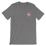 Cap'n Ameribear (Embroidered T-Shirt)-Embroidered T-Shirts-Swish Embassy