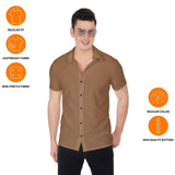 Caramel Drip (Button Shirt)-Button Shirt-Swish Embassy